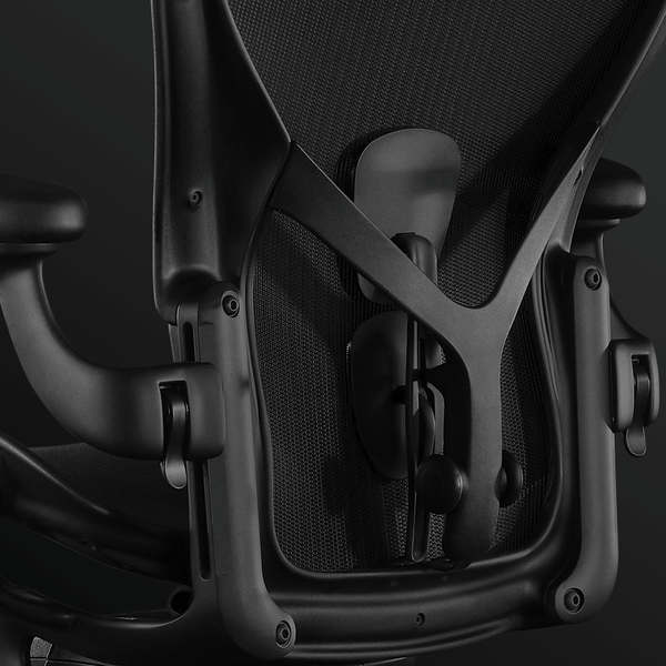 Herman miller deals aeron chair black