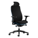 A Herman Miller Vantum Gaming Chair in Nightfall navy blue viewed from the front.