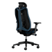 Back right view of a Herman Miller Vantum Gaming Chair in Nightfall navy blue.