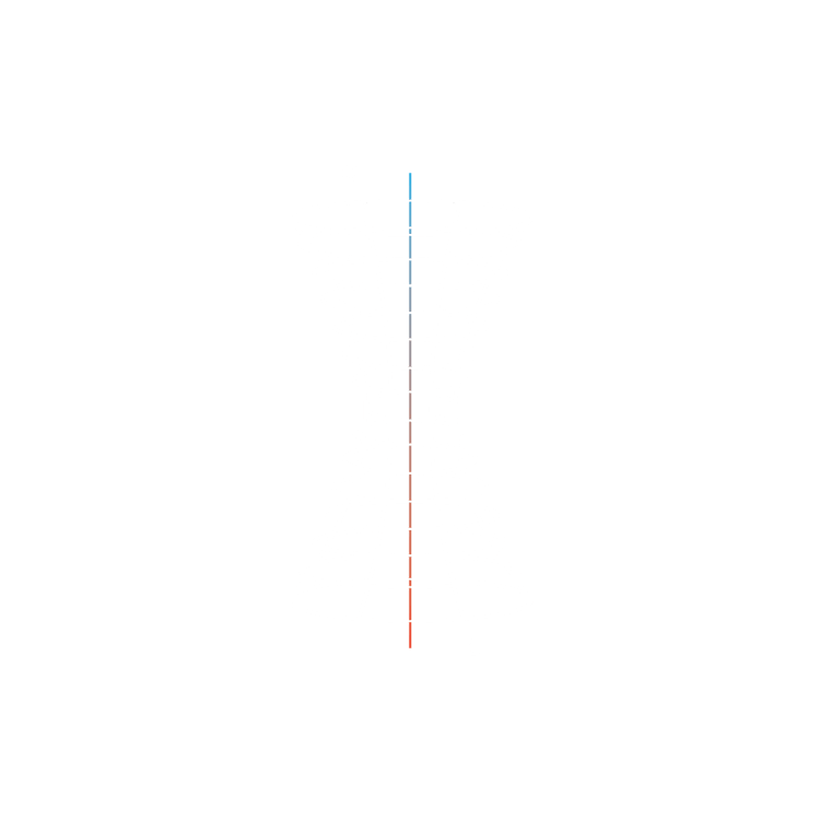 Illustration featuring cylindrical grid with red/blue line showing pressure build-up reduction that encourages healthy movement on black background.